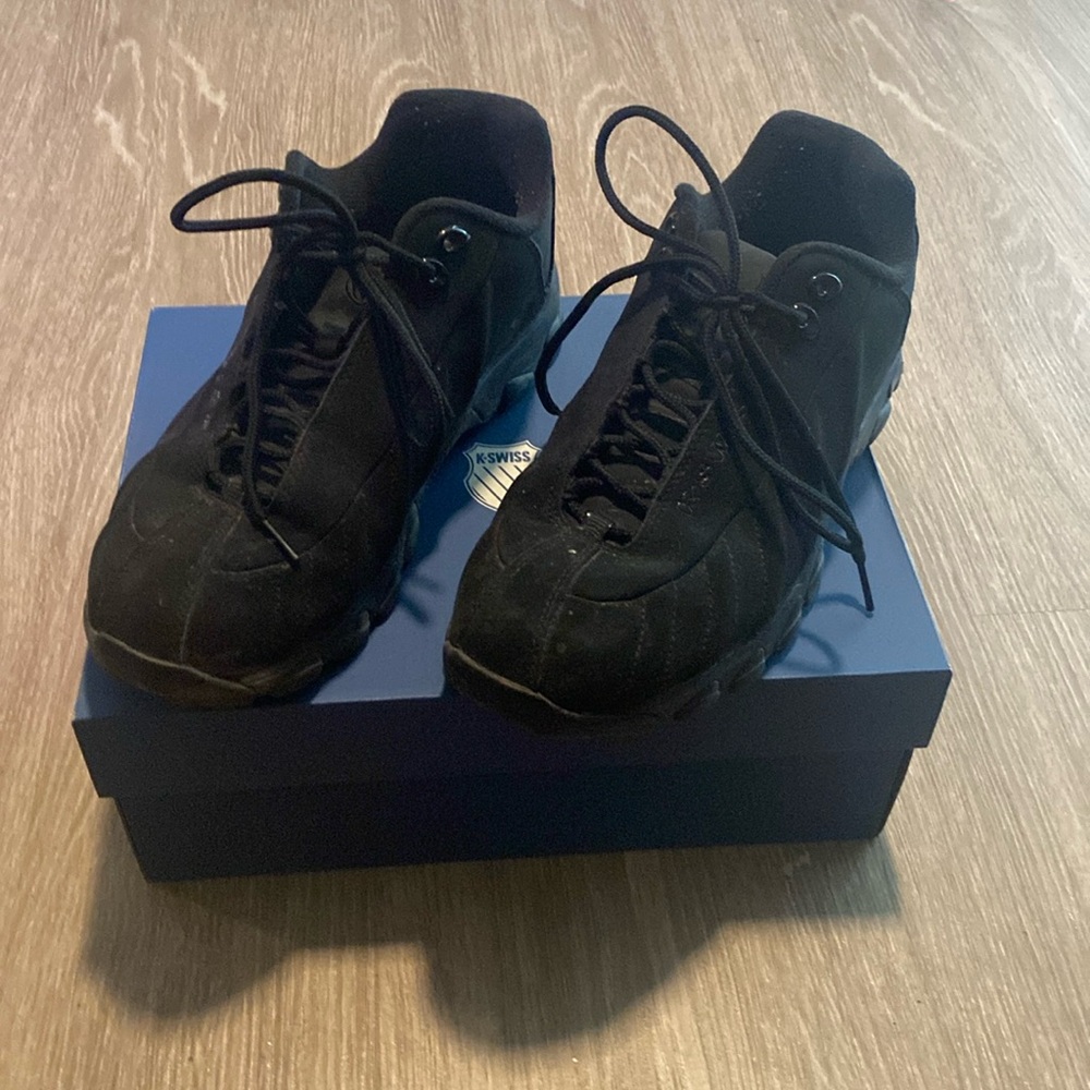 kswiss black sneakers